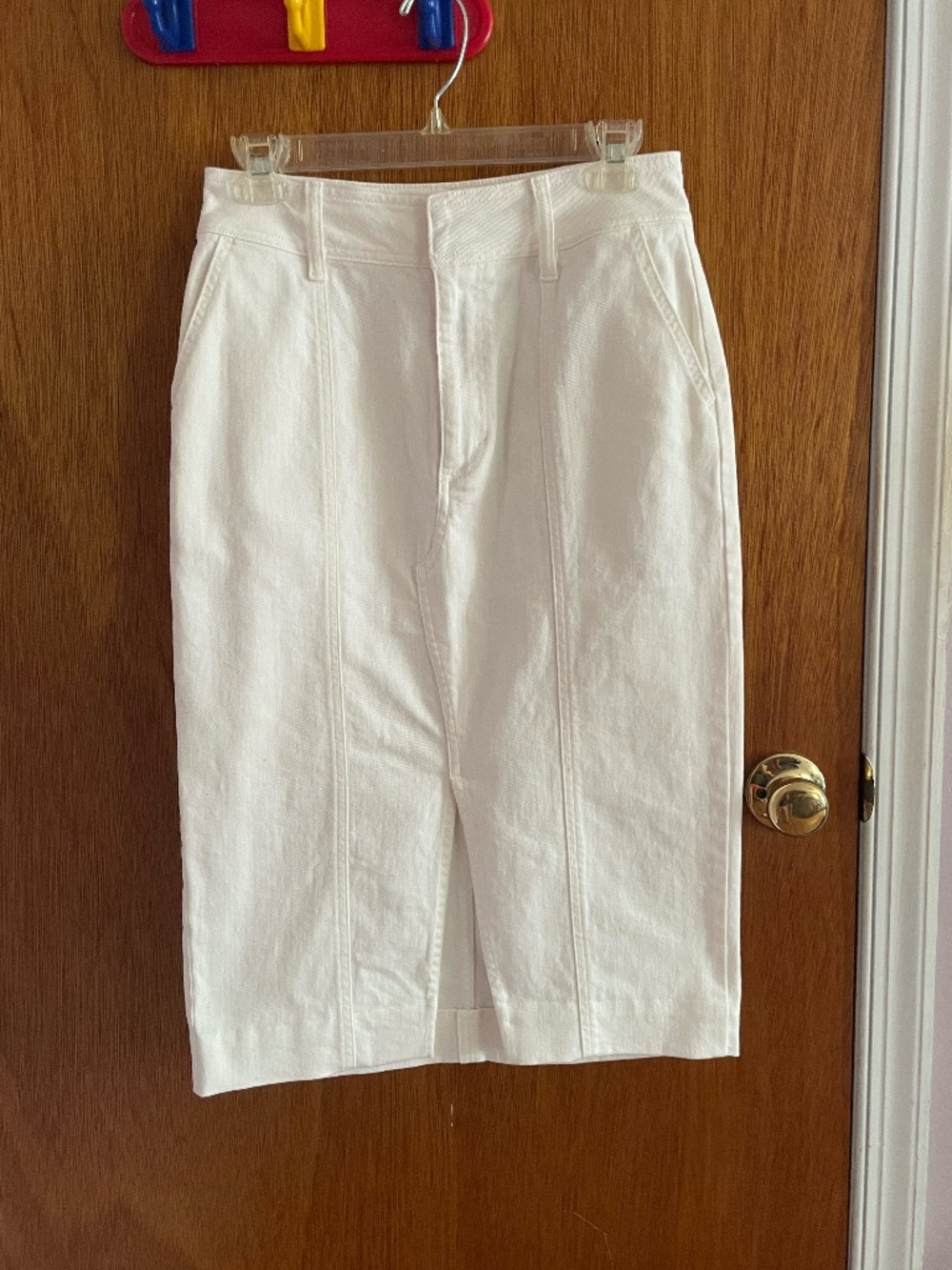 Darling INC white denim pencil skirt - NWOT